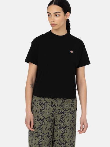 DICKIES Shirt 'DICKIES OAKPORT BOXY SS TEE T-SHIRT' in Zwart