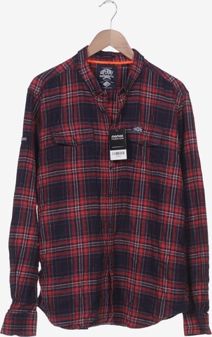 Superdry Button Up Shirt in XXXL in Mixed colors: front