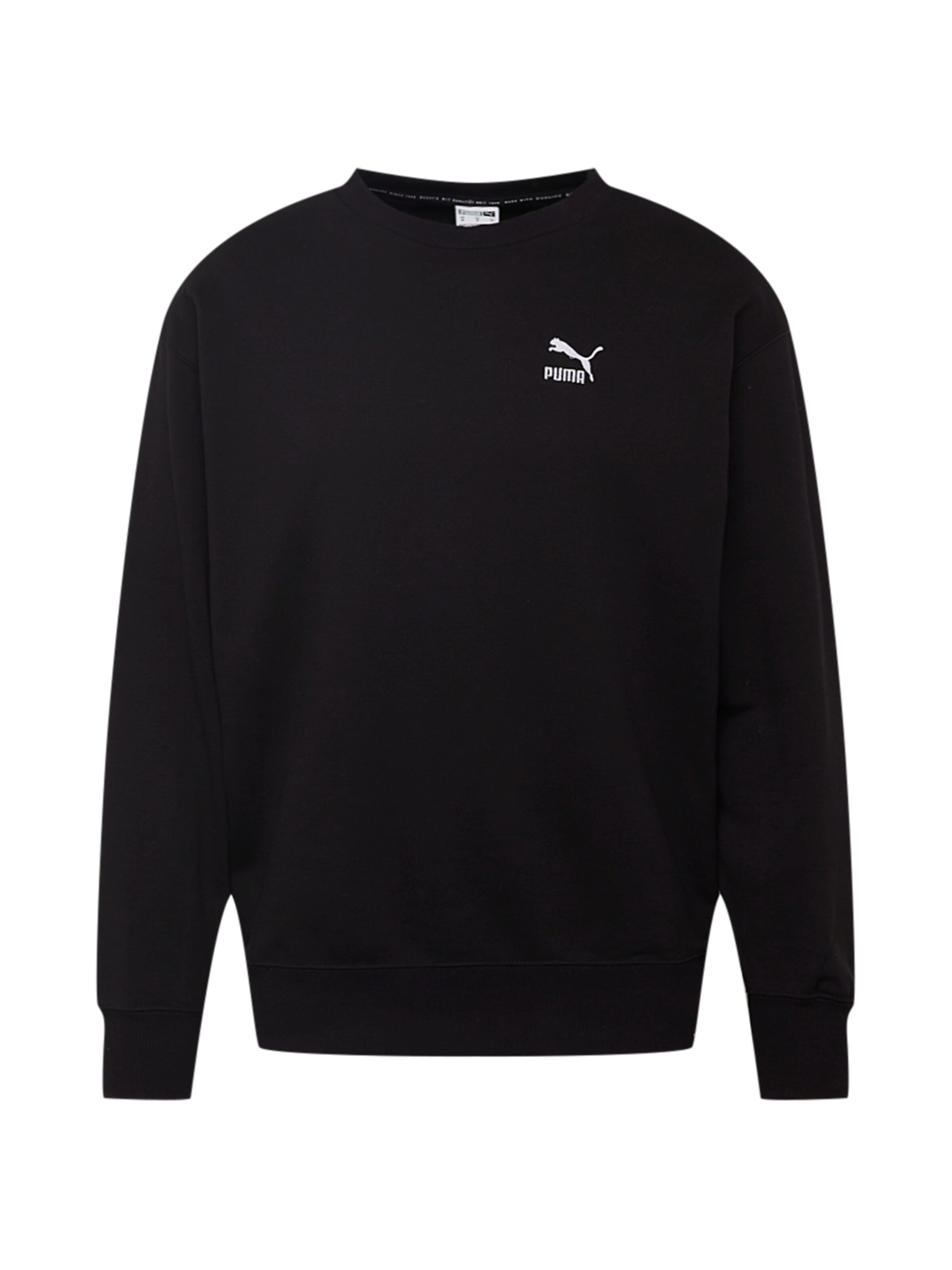 Felpa 'Classic' di PUMA in nero: frontale