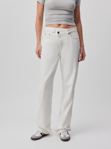 LeGer by Lena Gercke Loosefit Jeans 'Admira' in Wit: voorkant