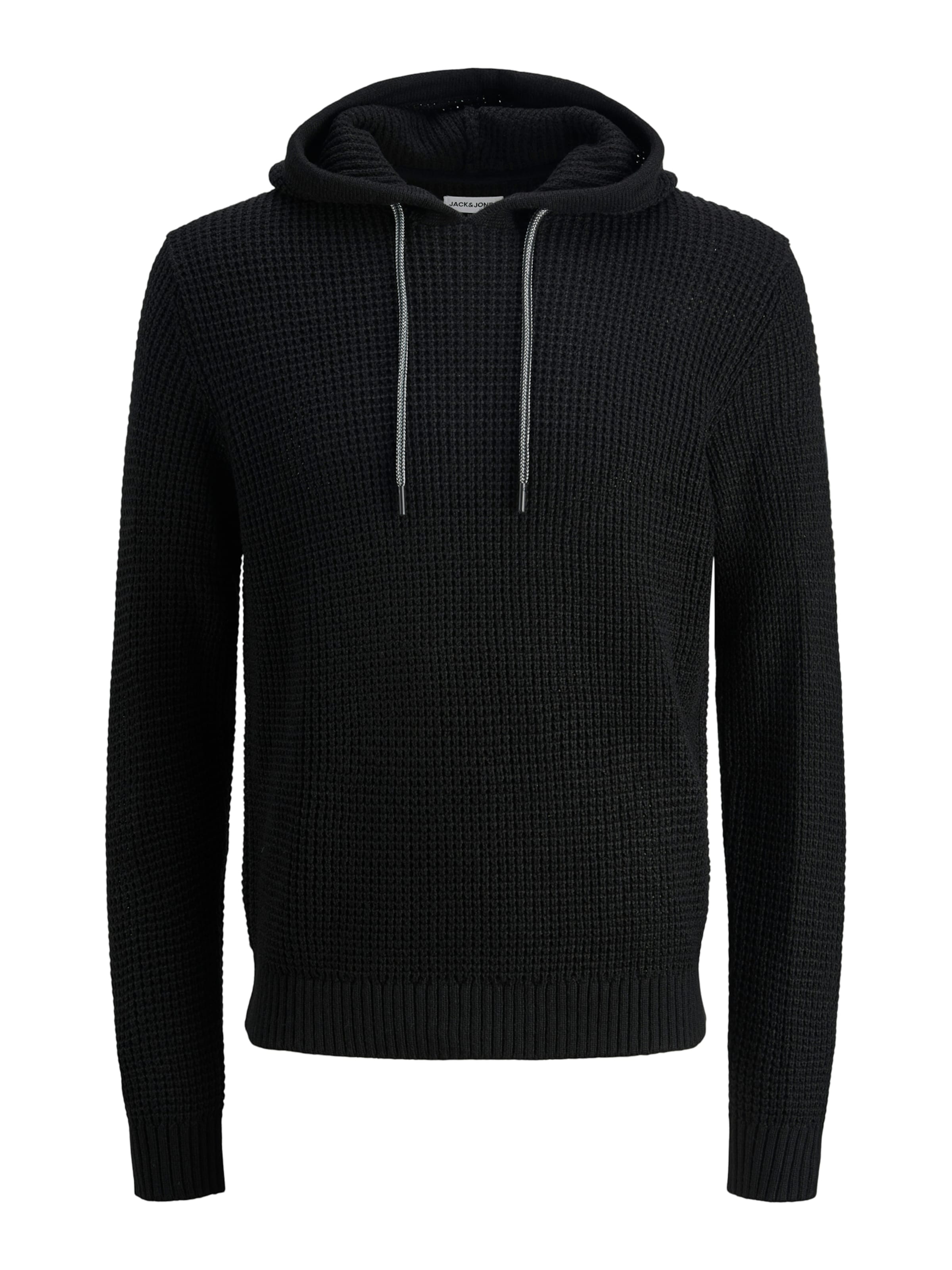 JACK & JONES Kampsun 'JJLink', värv must: eest vaates