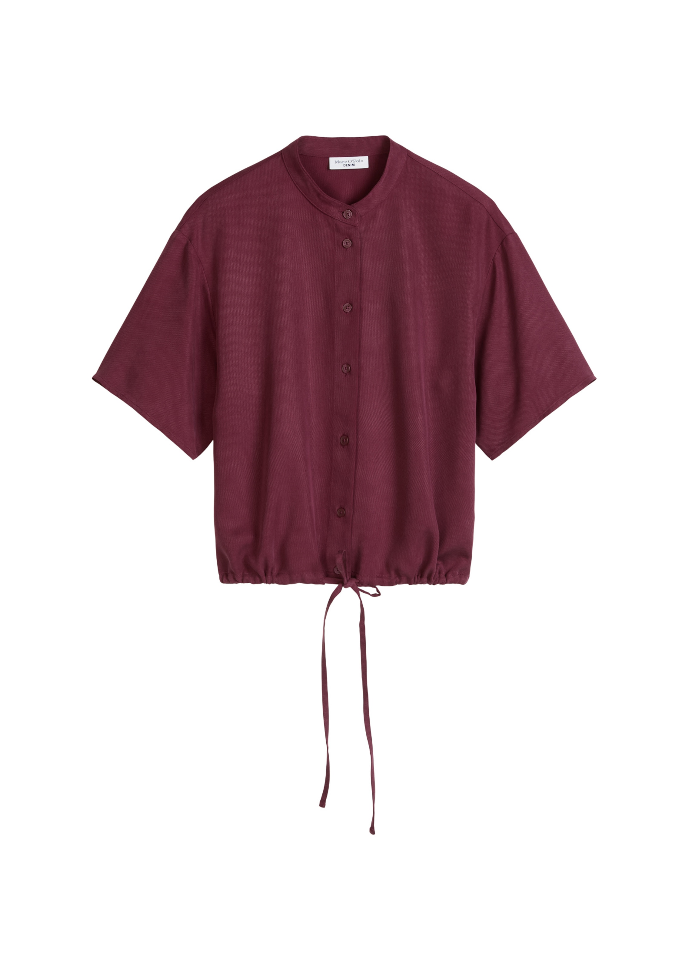 Marc O'Polo DENIM Bluse in Rot: Vorderseite