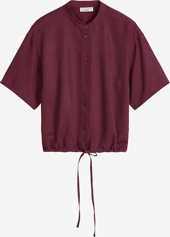 Chemisier Marc O'Polo DENIM en rouge : devant