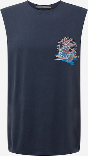 Maglietta 'TROPICANACARD' JACK & JONES di colore blu / navy / arancione pastello / rosso / bianco, Visualizzazione prodotti