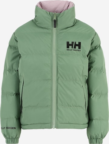 HELLY HANSEN Zimska jakna | zelena barva: sprednja stran