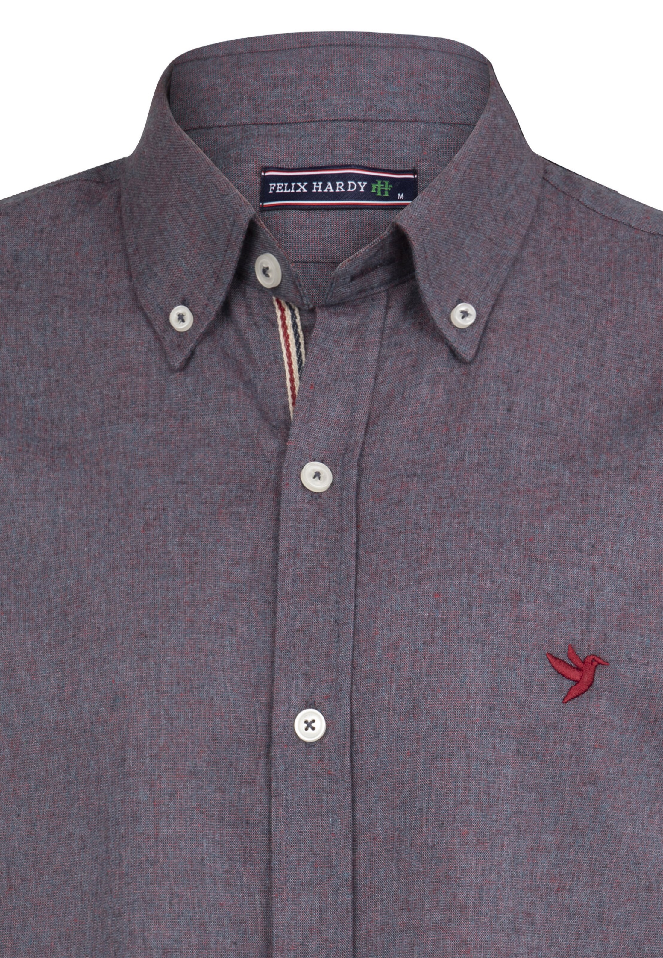 Felix Hardy Regular fit Button Up Shirt in Purple