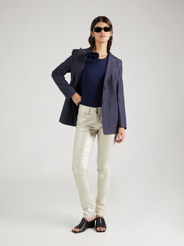 Coupe slim Jean 'MOLLY' LTB en or