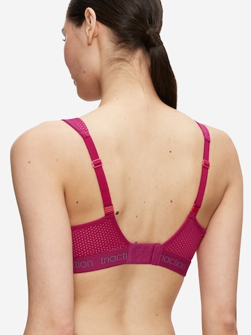 Triumph Triaction Bralette Bra 'Energy Lite' in Red