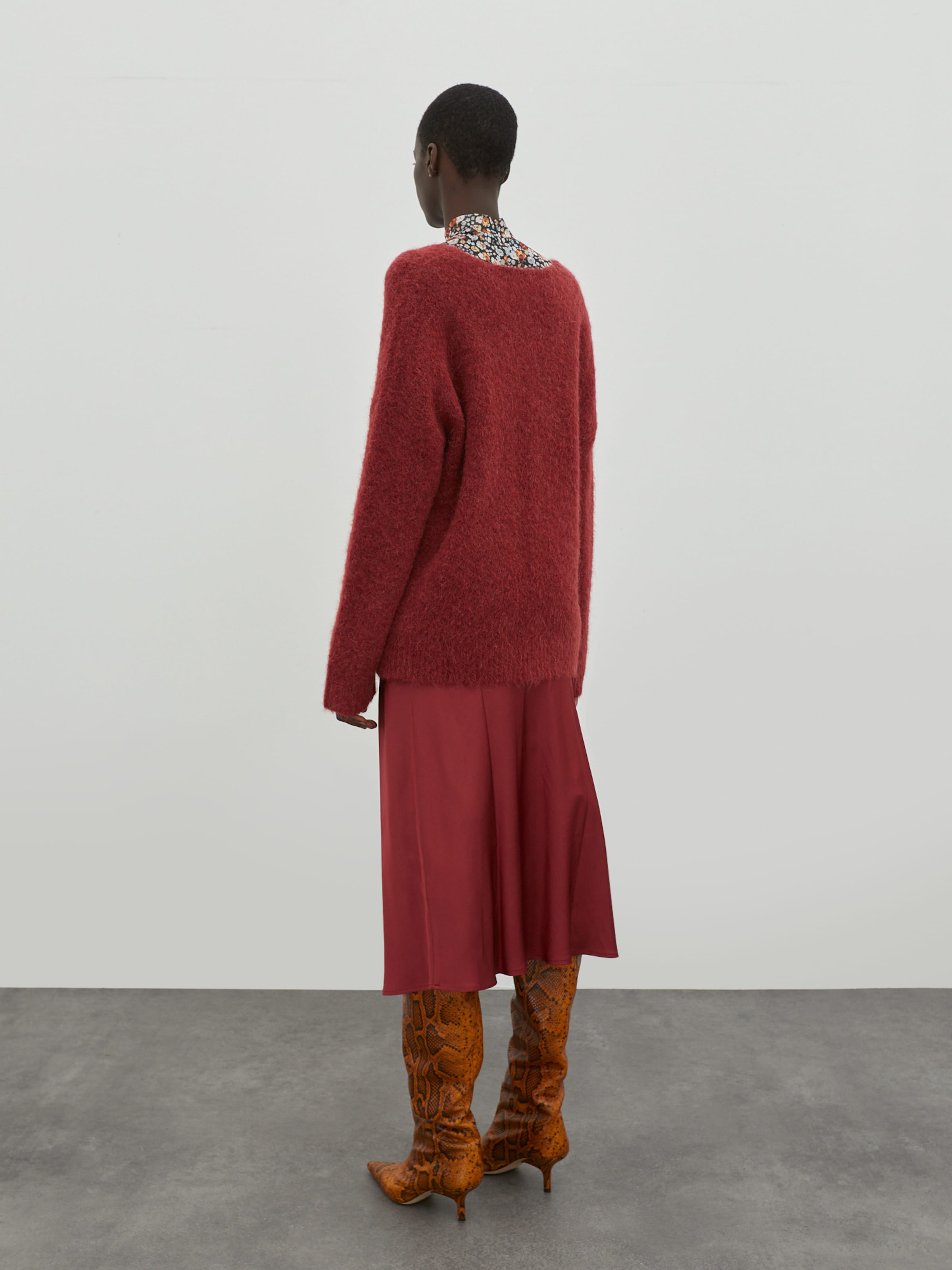 Frauen Pullover & Strick EDITED Pullover  'Fawini' in Rot - SX71061