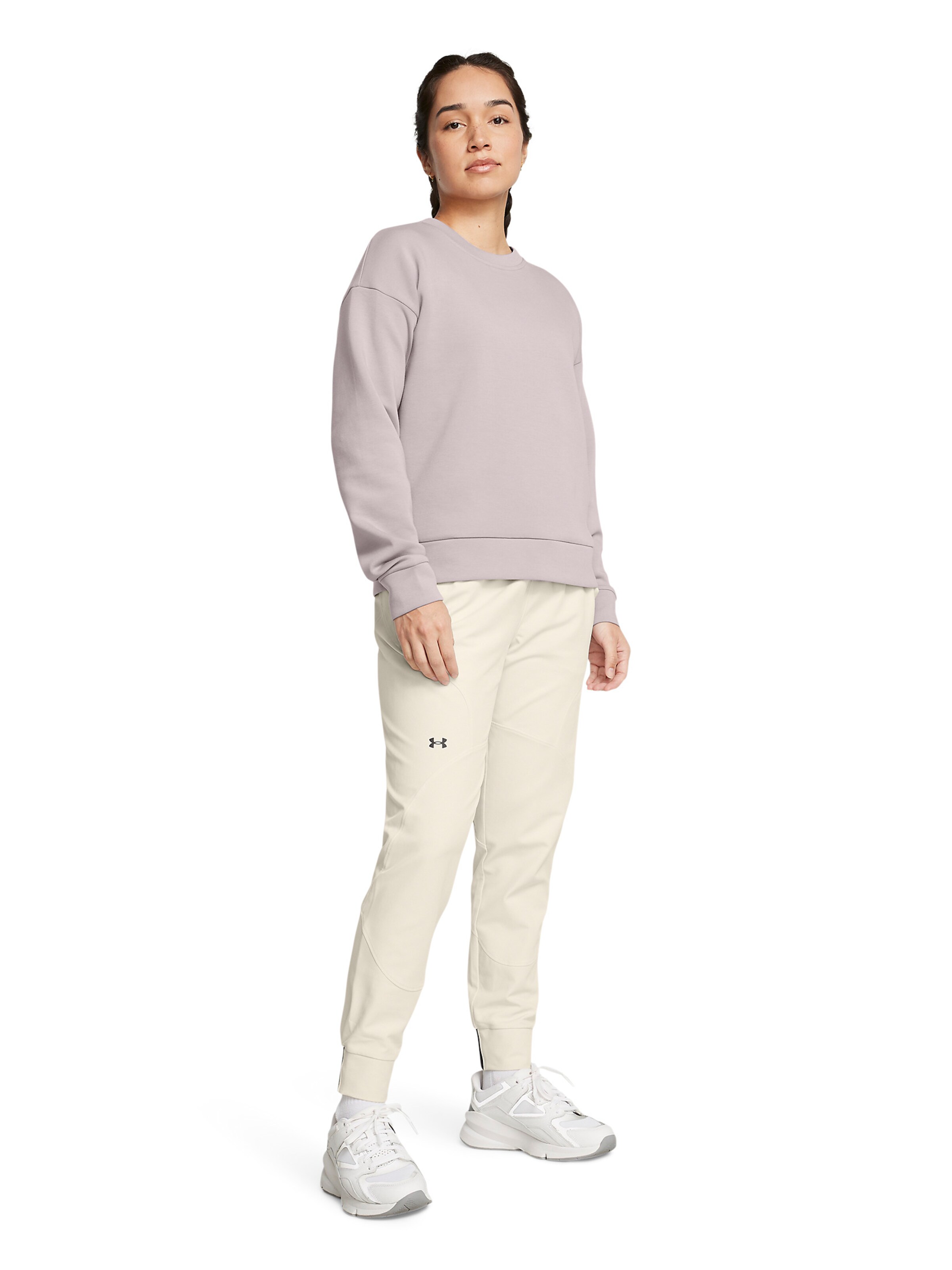 UNDER ARMOUR Tapered Sportbroek 'Unstoppable' in Wit