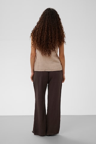 SOAKED IN LUXURY - Loosefit Pantalón 'SLAuran' en marrón