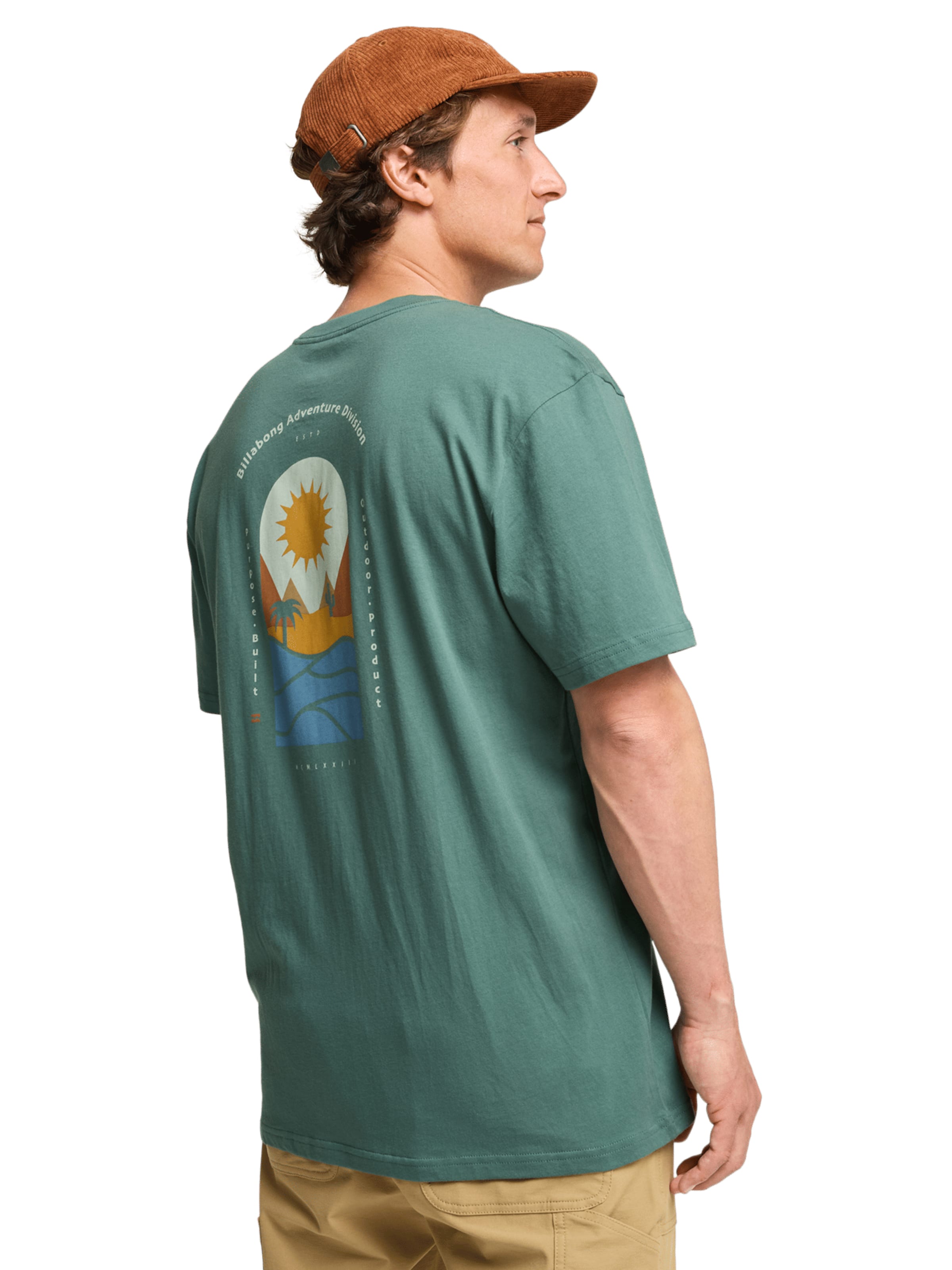 BILLABONG Shirt 'Sun Down' in Green