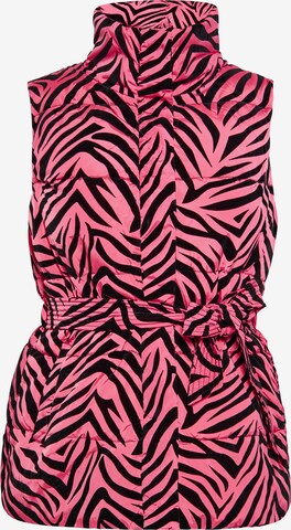 faina Bodywarmer in Roze: voorkant