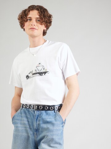 HUF Футболка 'High Clearance' в Белый: спереди