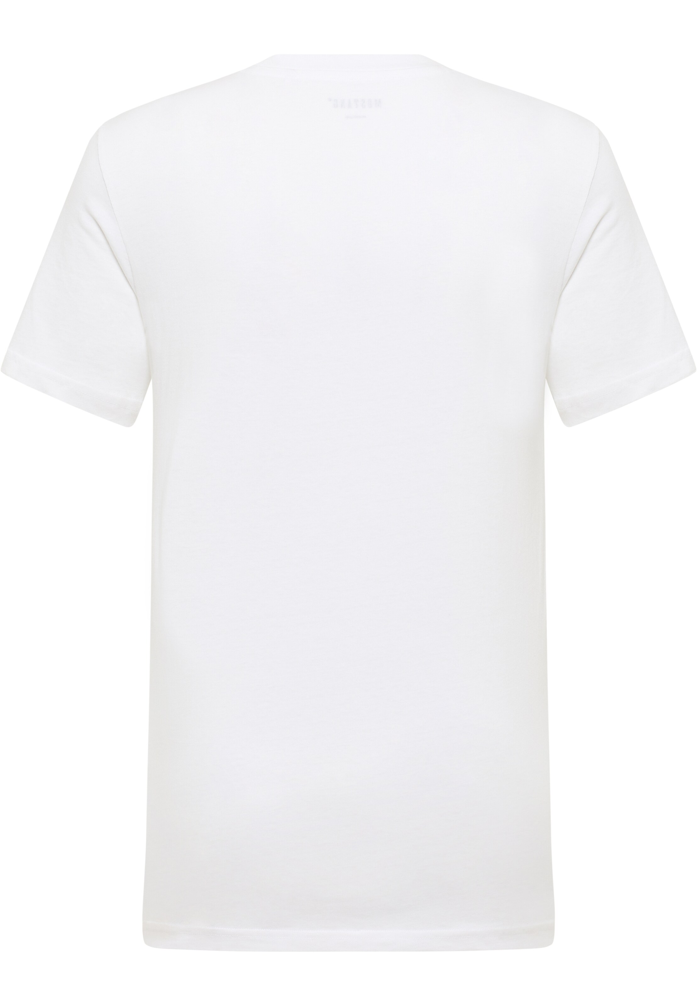 MUSTANG Μπλουζάκι 'Austin' σε λευκό