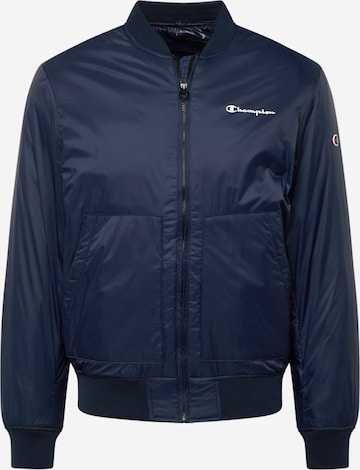 Champion Authentic Athletic Apparel Between-Season Jacket in Blue: front