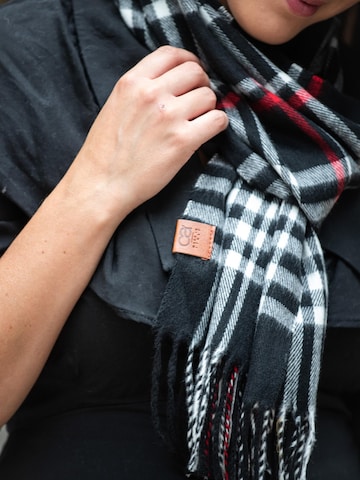 COLLEZIONE ALESSANDRO Scarf 'Venedig' in Black