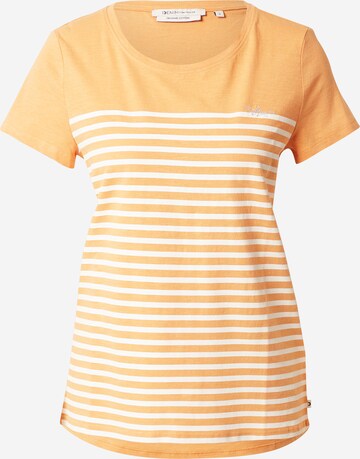 T-shirt TOM TAILOR DENIM en orange : devant