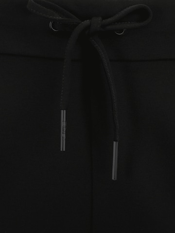 Only Tall Tapered Pleat-front trousers 'POPTRASH' in Black