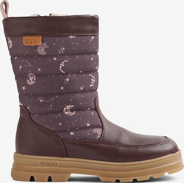 Boots da neve 'Koa Tex' di WHEAT in lilla: frontale