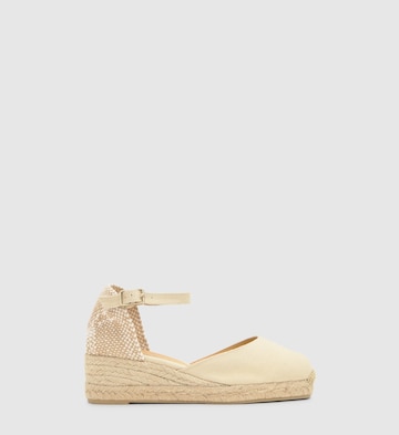 Espadrilles 'Carol' Castañer en beige : devant