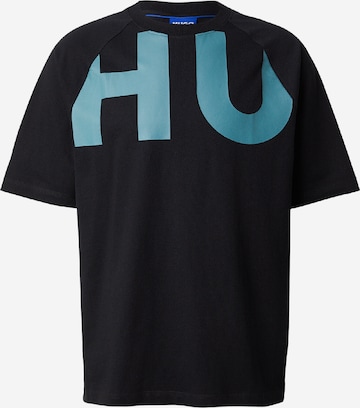 juoda HUGO Marškinėliai: priekis