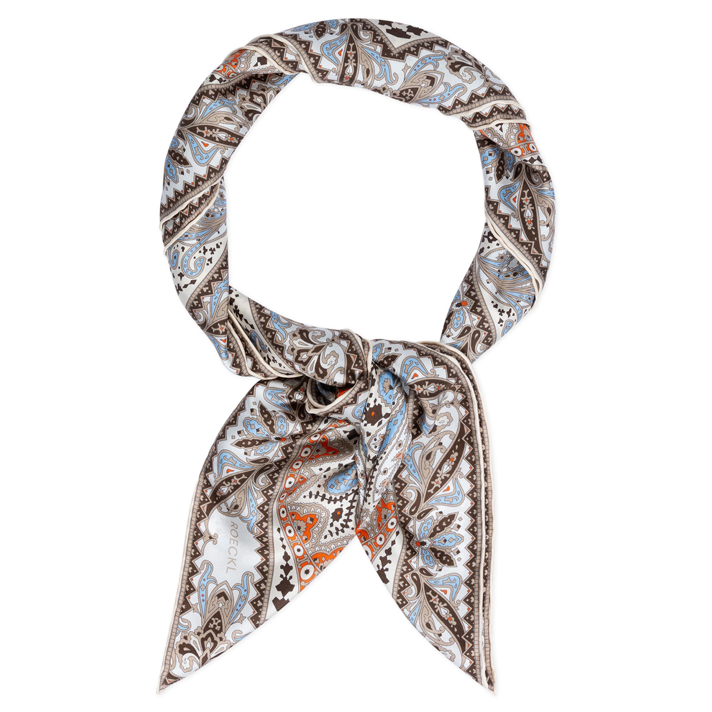 Foulard ' PAISLEY DREAMS ' di Roeckl in beige