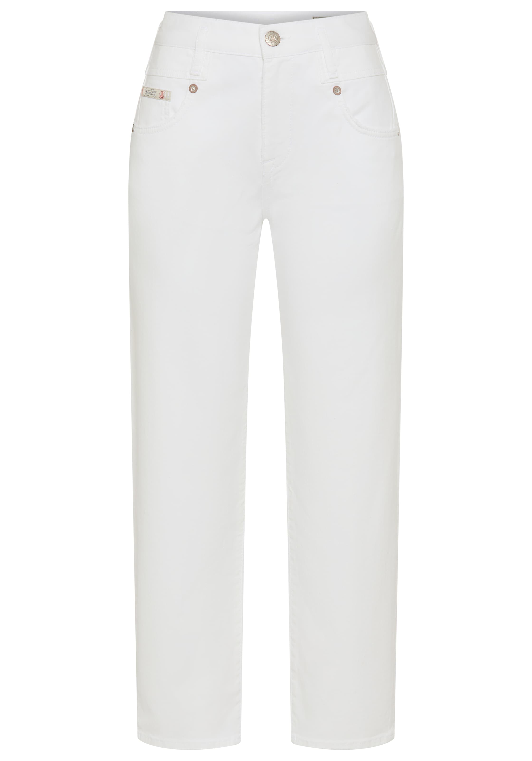 Herrlicher Wide Leg Jeans in Weiß: Vorderseite