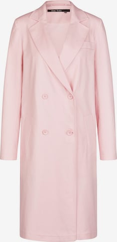 MARC AUREL Between-Seasons Coat in Pink: front