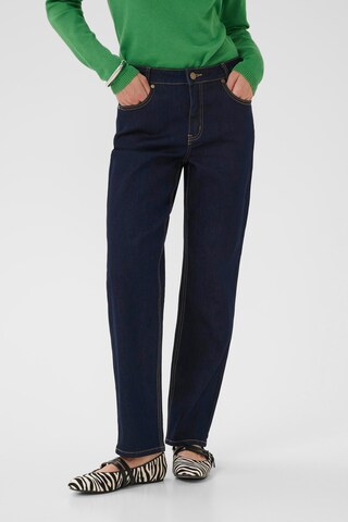 CULTURE Regular Jeans 'CUMoya' in Blauw: voorkant