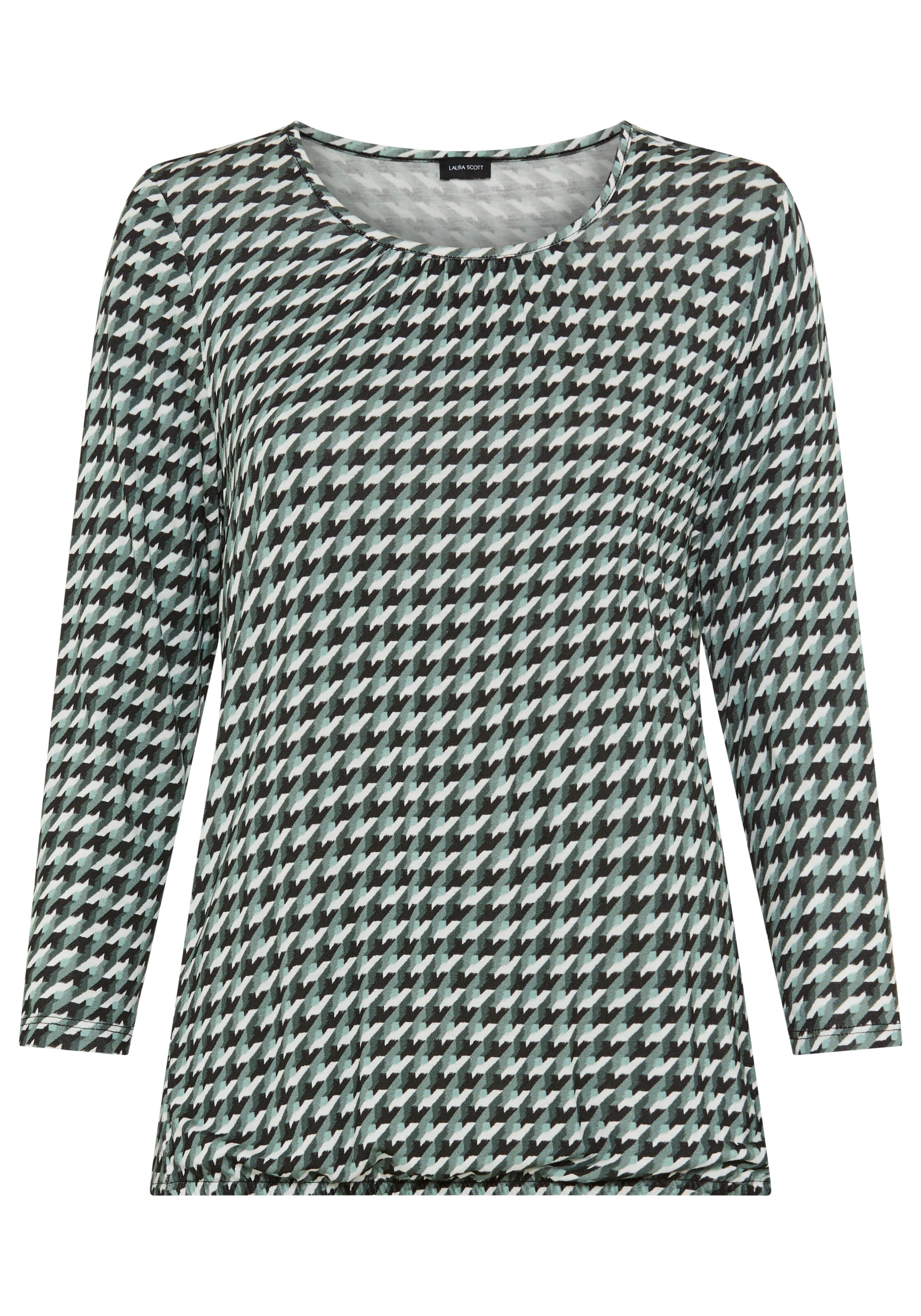 LAURA SCOTT Shirt in Black: front