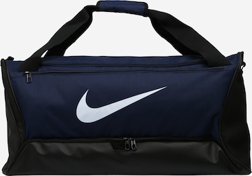 NIKE Спортивная сумка 'Brasilia 9.5' в Синий: спереди