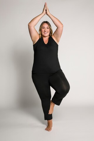 évasé Pantalon Ulla Popken en noir