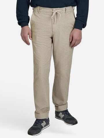 PIERRE CARDIN Regular Chino trousers 'Chambery' in Beige: front