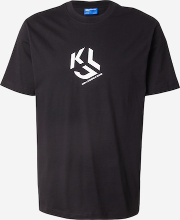 KARL LAGERFELD JEANS T-Shirt in Schwarz: Vorderseite