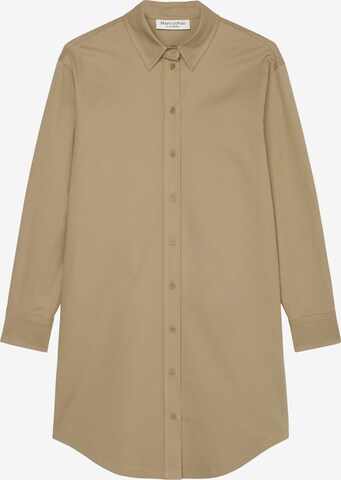 Marc O'Polo Shirt Dress in Brown: front