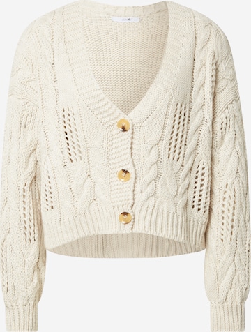 Hailys Knit Cardigan 'Cintja' in Beige: front