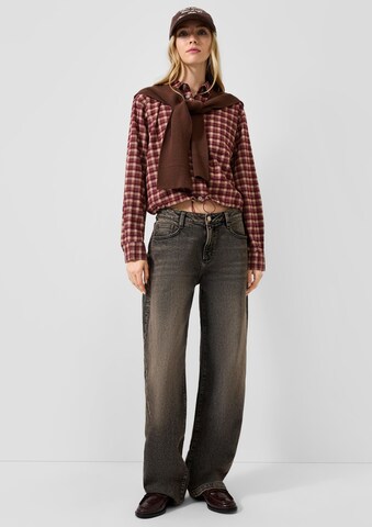 QS Bluse in Rot: Vorderseite