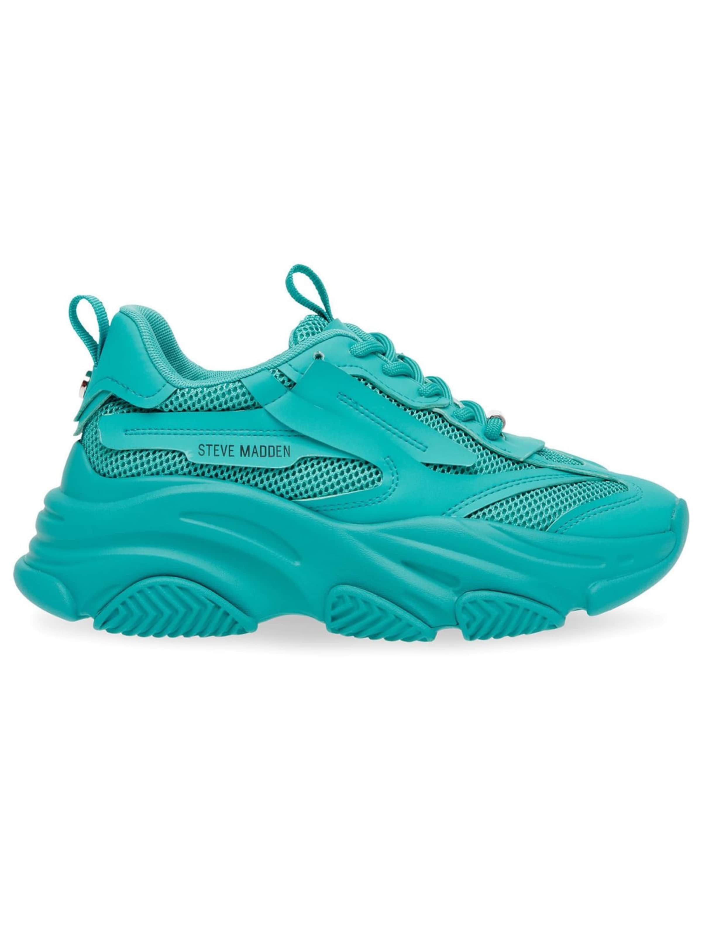 Scarpa stringata sportiva 'W Possession Teal Shoes' di STEVE MADDEN in verde