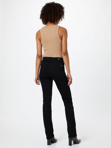 7 for all mankind Regular Jeans in Schwarz