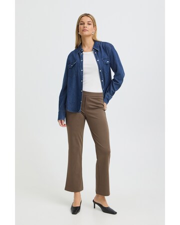 Fransa Boot cut Pants ' FRBlazer ' in Brown: front