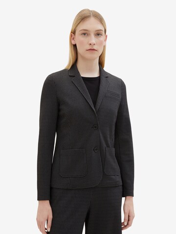 Blazer TOM TAILOR en gris : devant