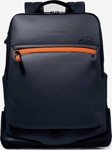 Piquadro Rucksack in Blau: Vorderseite