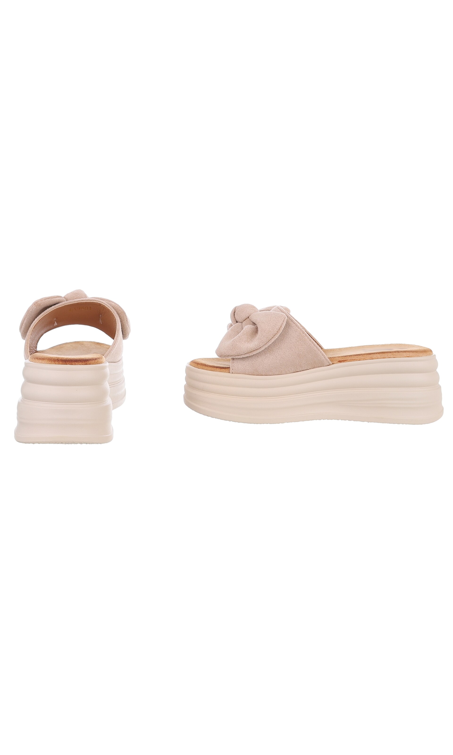 Ital-Design Pantolette in Braun