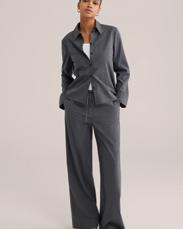 Camicia da donna di WE Fashion in grigio