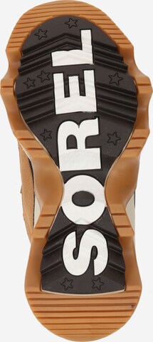 SOREL Lace-Up Ankle Boots 'Kinetic Impact Conquest' in Brown