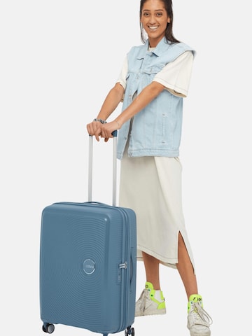 Trolley di American Tourister in blu