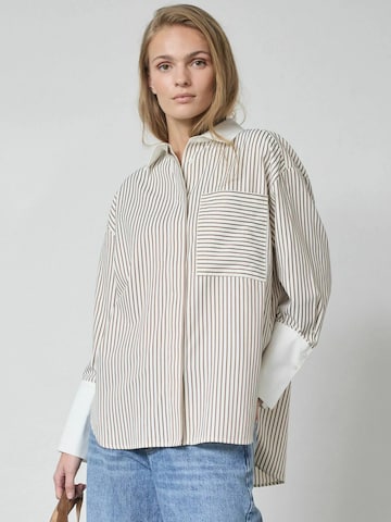 Maglietta ' AvaraCC ' di co'couture in marrone: frontale