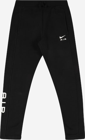 Nike Sportswearregular Hlače - crna boja: prednji dio