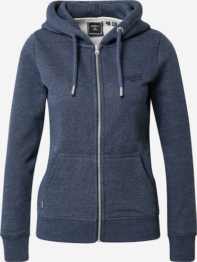 Superdry Sweatjacke in navy, Produktansicht